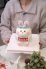 2023跨年限定｜立体蝴蝶结小兔子（4寸立体小兔子，默认：草莓芒果夹心） 商品缩略图0