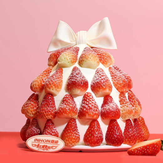 【草莓季】草莓蛋糕生日蛋糕 商品图0