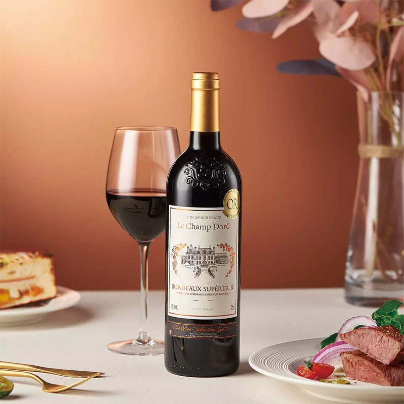 【国际葡萄酒大赛金奖】婉爱超级波尔多干红2022