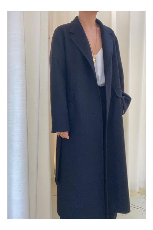 LCM｜the Prophet COAT [ 黑色面料_10%羊绒+90%澳毛； 橄榄绿面料_100%羊毛 ] 商品图2