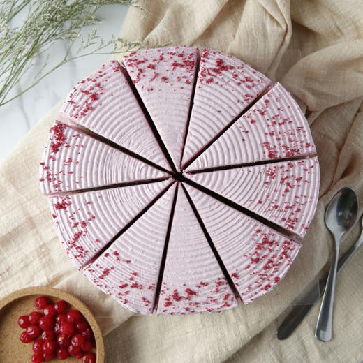 覆盆子美莓年轮慕斯蛋糕(片） 商品图1