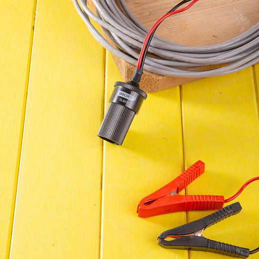 得力电瓶夹转换器1m(红)（DL8070） 商品图4