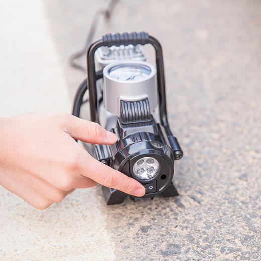 得力充气泵单杠机械(银)（DL8058） 商品图3