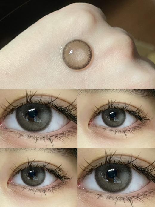 【小红书推荐款】clairecolor，燕麦奶巧，年抛/直径14.5/着色13.7，138/一副，268/两副，298/三副 最高度数有1000度 商品图3