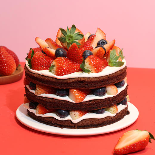 【草莓季】草莓蛋糕生日蛋糕 商品图3