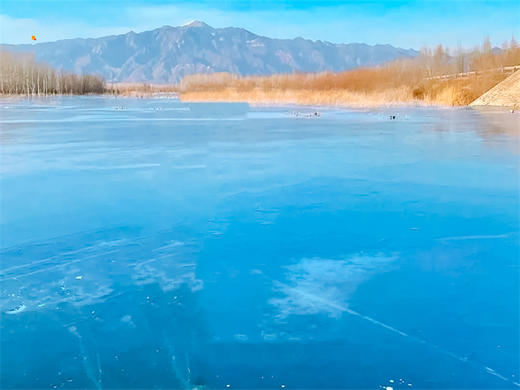 【妫水河踏冰1日】｜千里冰封の行走在京郊贝加尔湖-休闲8公里徒步【中午出发看日落】 商品图1