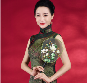 周2K旗袍走秀基础班公园前2【王琼】