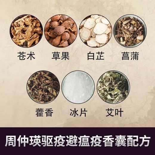 【净化香囊满2减10】王琦 周仲瑛配方 草本 科学配比   家用车载香囊 包邮 商品图5