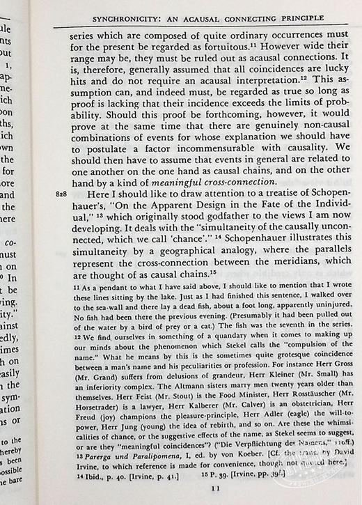 预售 【中商原版】共时性  一个非因果关系的法则 荣格 Synchronicity An Acausal Connecting Principle 英文原版 C G Jung 商品图8