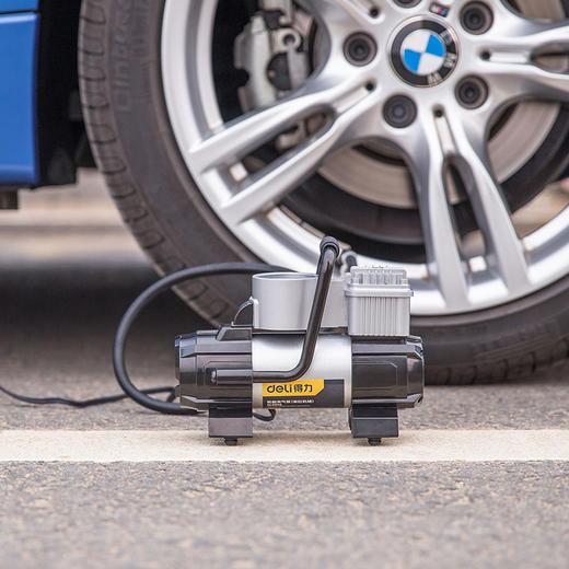 得力充气泵单杠机械(银)（DL8058） 商品图4