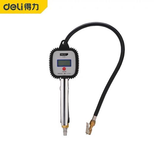 得力数显胎压表0.5-10Bar/干电池（DL7611） 商品图0
