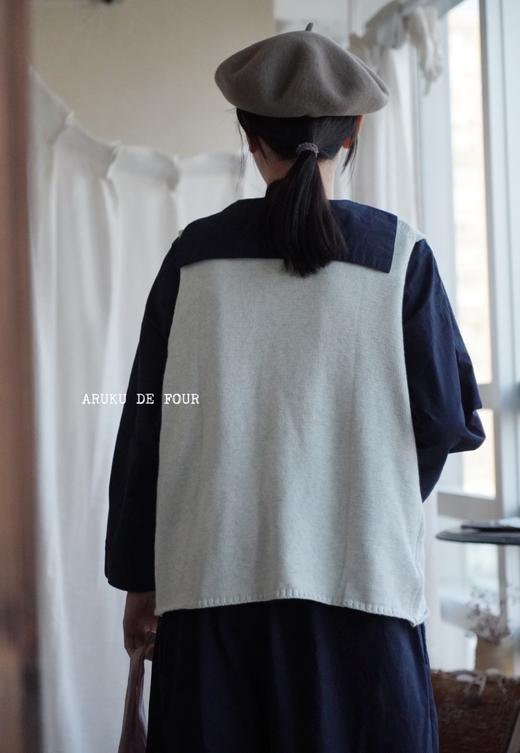 ROBE de PEAU海军领连体裤 商品图1