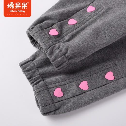 棉果果商场同款春季新品女童纯棉柔软亲肤百搭耐脏休闲运动针织长裤M122200223069 商品图1