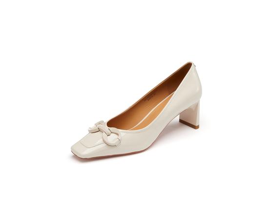 westory23年新款春尖头低跟一脚蹬单鞋女55521 商品图3