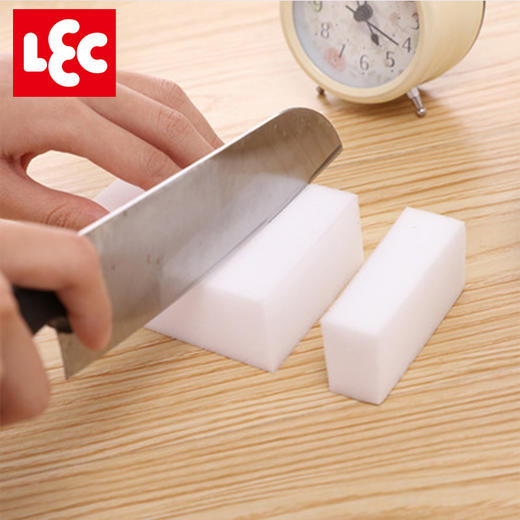 日本LEC纳米魔力海绵擦厨房洗碗去污清洁高密度魔术小白擦鞋神器 商品图1