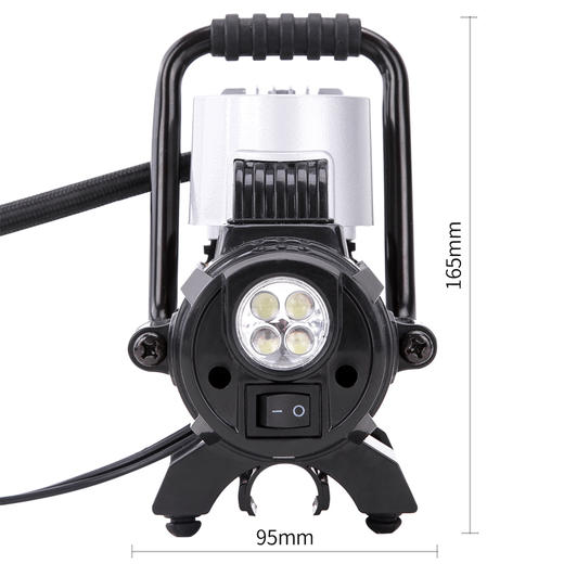 得力充气泵单杠机械(银)（DL8058） 商品图2