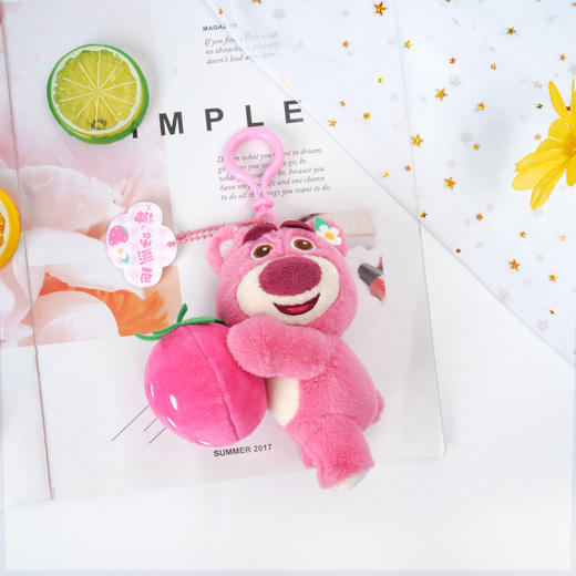 华旺草莓熊莓开眼笑挂件盲盒HWJD168 商品图3