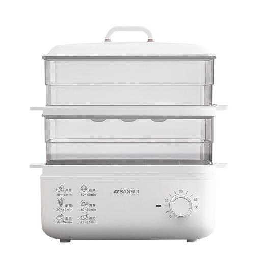 日本山水（SANSUI）多功能双层电蒸锅AJL-ZG10 白色 10L 商品图0