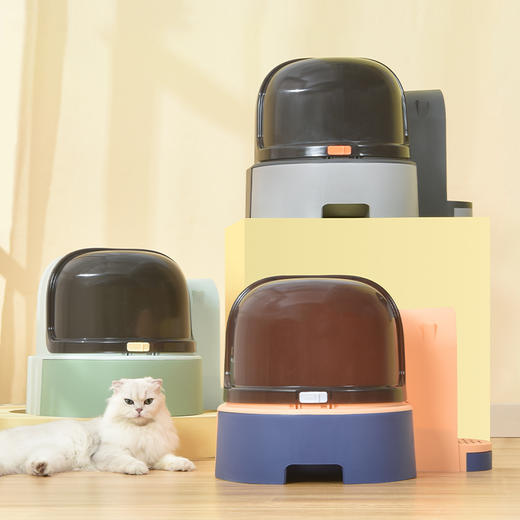 派可为封闭式猫砂盆隧道超大号猫厕所成幼猫防外溅猫咪宠物用品 商品图3