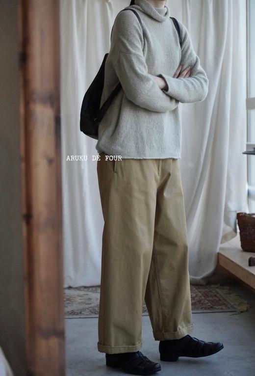 LABORATORY休闲卡其裤 商品图1