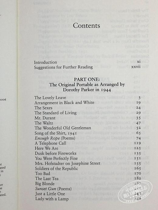 【中商原版】多萝西帕克作品 The portable Dorothy Parker 英文原版 Dorothy Parker Penguin Classics Deluxe 商品图5