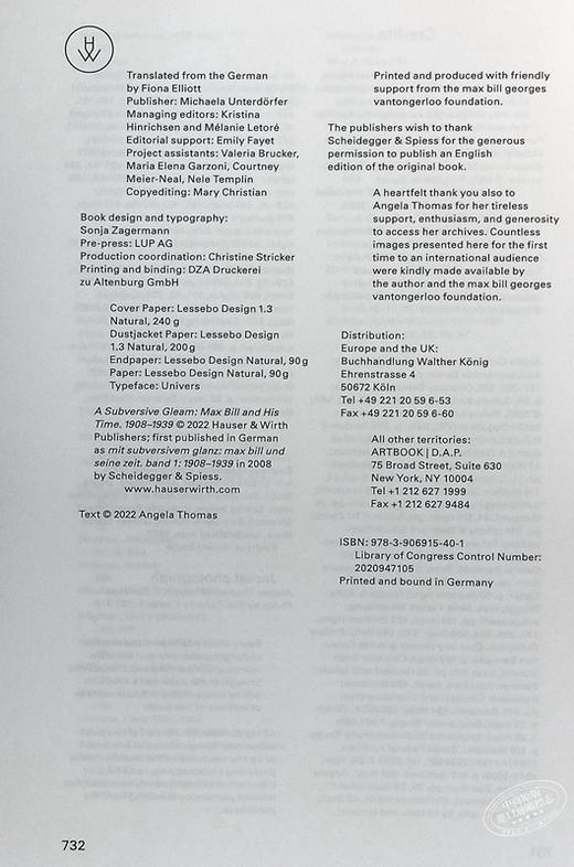 【中商原版】A Subversive Gleam Max Bill and His Time 1908–1939 进口艺术 瑞士建筑师马克斯·比尔作品集 1908-1939 商品图8