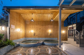 【大邑-138号别墅8-5号】4房温泉私汤别墅，玩花水湾，带花园，西岭雪山景区yqbs