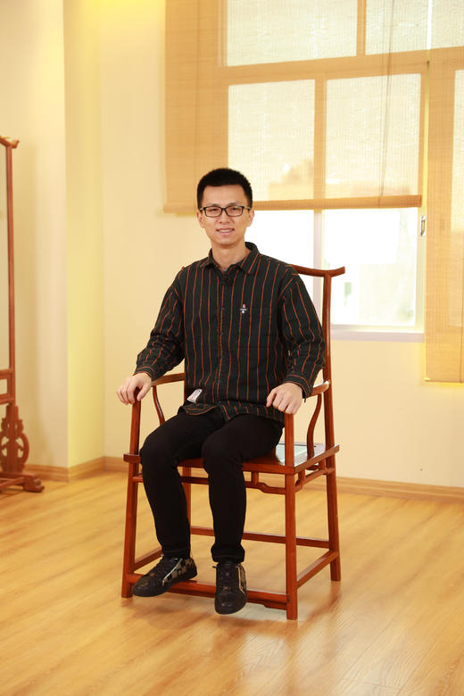 红桥红  家具严选  缅甸花梨（大果紫檀）【经典 四出头八角 官帽椅】 商品图7