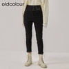 oldcolour冬季新款气质修身高腰显瘦百搭直筒九分牛仔裤女 商品缩略图2