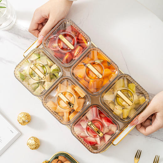 北欧风 家用坚果糖果零食盘茶点盘零食盘 商品图6