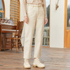 Famecoco范可儿直筒宽松休闲裤女春秋季拼接腰头设计感裤子FAB1GA004 商品缩略图3