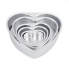 心形 活底蛋糕模 3/4/5/6/8/10英寸蛋糕模具 戚风芝士布丁模具 商品缩略图3