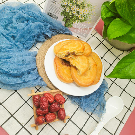 龙盛轩 牛奶红枣馕#50g*20/箱*1 商品图4