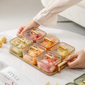 北欧风 家用坚果糖果零食盘茶点盘零食盘