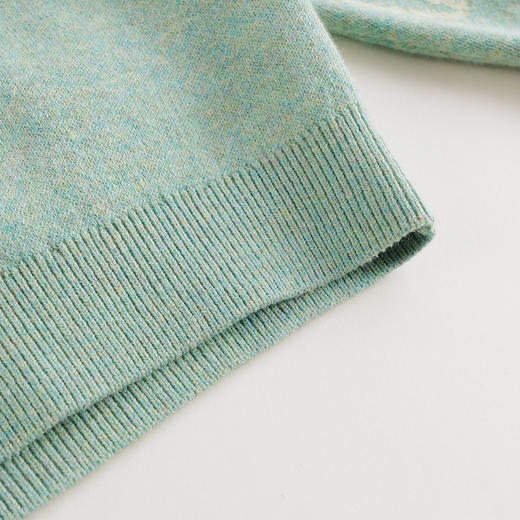 【打折】【马克珍妮 芦芙】春装新款 女童涂鸦猫咪V领针织开衫230296 商品图6