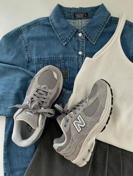 年后发！专柜1099元！新百伦ＮＢ2002r  & nb530系列 复古老爹风网布跑步休闲运动鞋 ❗独立3层组合大底私模，正确独立中底嵌入ABZORB缓震材质｜男女同款情侣鞋子！一年四季都能穿的百搭款 商品图6