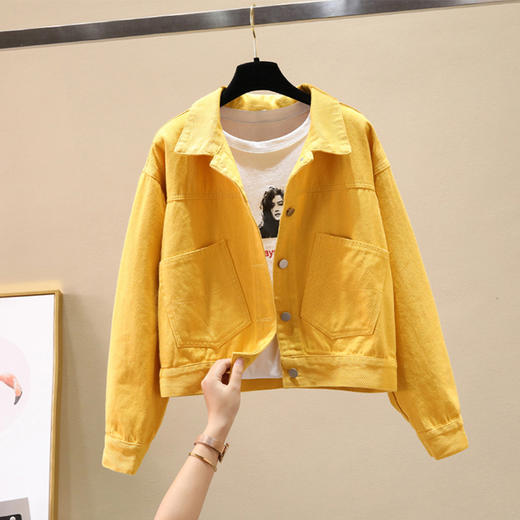 裁缝学苑AX27 新款宽松牛仔外套纸样女装上衣打版裁剪样板图纸板 商品图1