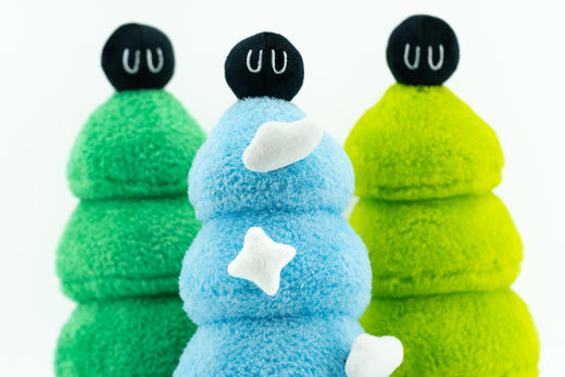 小黑泥｜闭眼大树｜圣诞树毛绒玩具陪伴玩偶礼物可爱抱枕树形公仔 商品图1