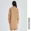 oldcolour2022冬季新款驼色高端气质长款双面羊毛呢子大衣外套女N43156389 商品缩略图2