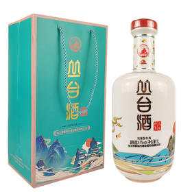 [白酒]从台酒 丛台印象41度1L景德镇陶瓷礼盒装
