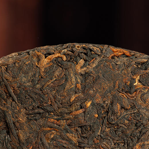 德丰昌7年老料【红票熟茶】普洱茶357克/饼 易武茶 商品图3