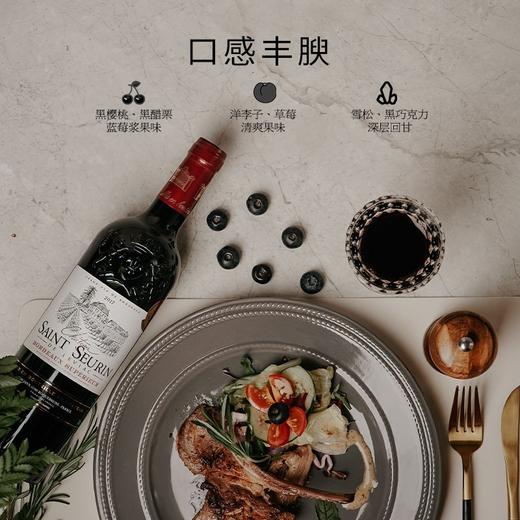 【连续6年吉尔伯特金奖】 圣索兰干红葡萄酒 超级波尔多AOC 商品图1