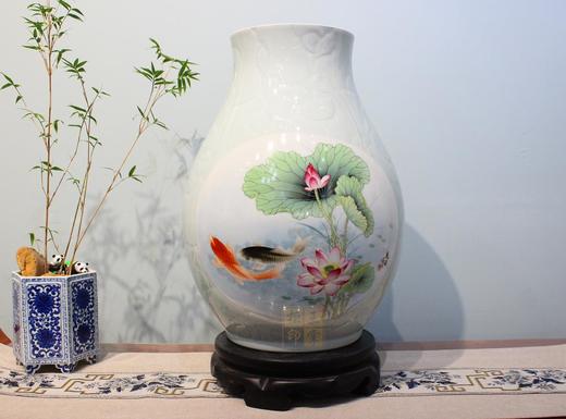 富贵有馀福筒瓶 商品图0