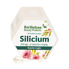 [丹麦]DFI天然微量元素硅片20毫克240粒. DFI Naturlig Silicium 20 mg 240 tabl.