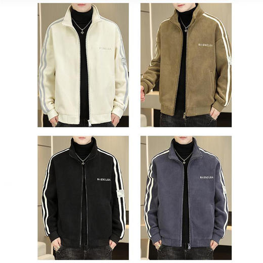 裁缝学苑MX13摇粒绒外套纸样男装新款夹克棉服上衣服装打板裁剪样 商品图3