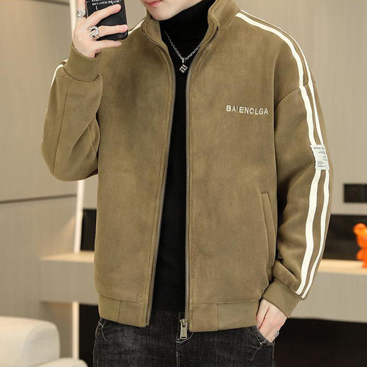 裁缝学苑MX13摇粒绒外套纸样男装新款夹克棉服上衣服装打板裁剪样 商品图0