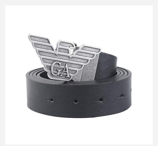 【特惠秒】Emporio Armani 男士做旧可换双头（大鹰+插针）真皮腰带 套装 10244 商品图1