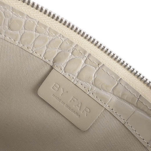 【超惠秒】BY FAR单肩手提法棍女包鳄鱼纹牛皮革复古小众腋下包 11043 商品图4