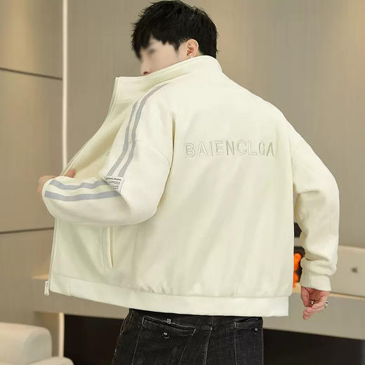 裁缝学苑MX13摇粒绒外套纸样男装新款夹克棉服上衣服装打板裁剪样 商品图1