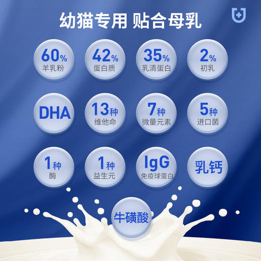 【U+系列】MAG高蛋白初乳羊奶粉400g-羊奶粉狗狗猫咪高蛋白初乳幼犬羊奶粉宠物新生泰迪健骨补钙营养品 商品图9